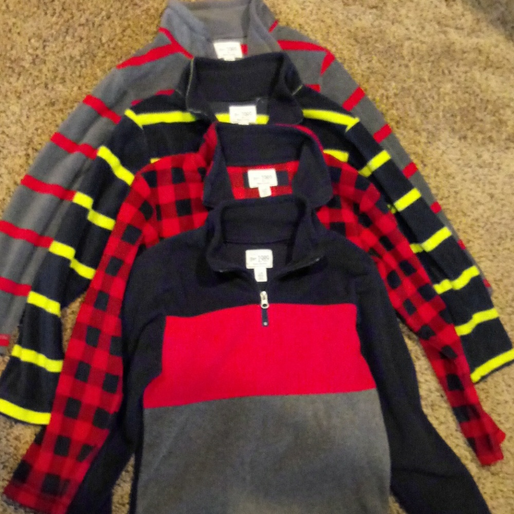 Boys Fleece Pullovers Size 10/12